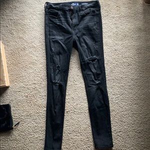 Black skinny jeans